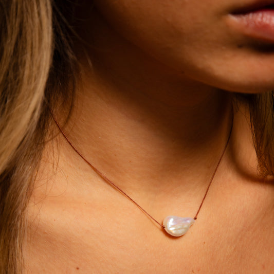 Pearl String - Brown