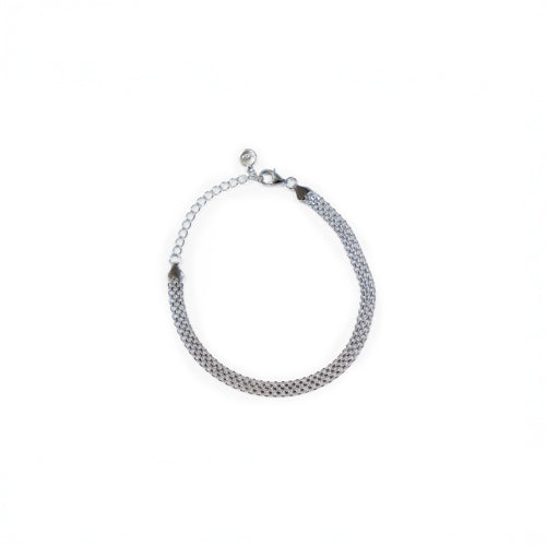 Snake Chain Bracelet - Silver