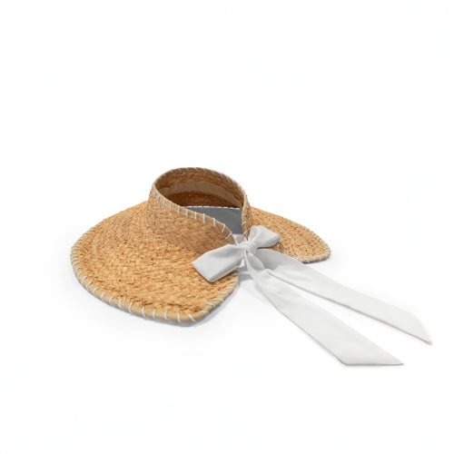 White Bow Hat