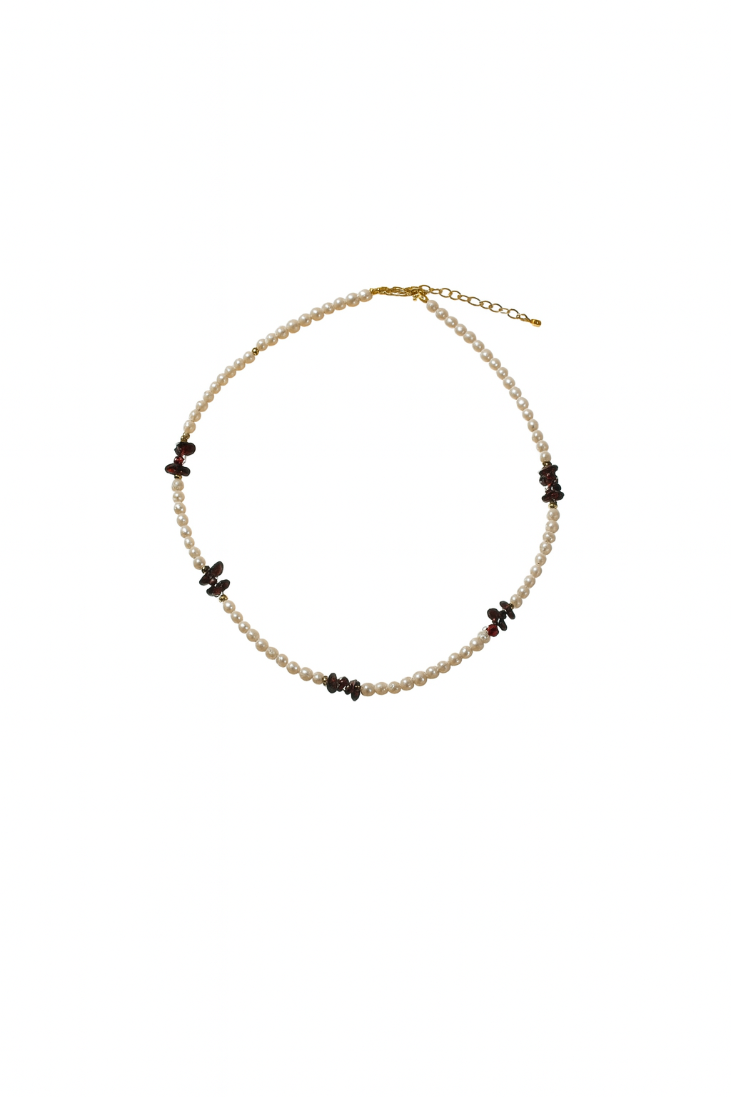 Beads Garnet Pearl Brown