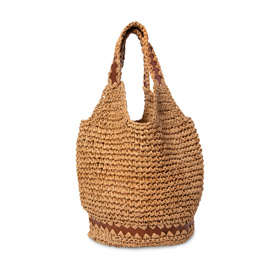 Straw Bag-Dark